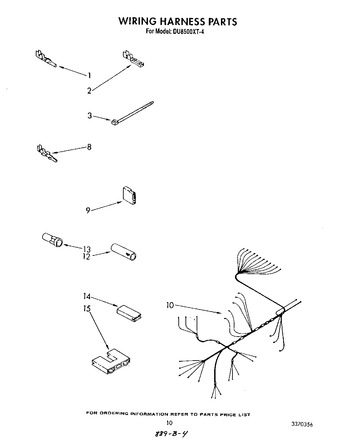 Diagram for DU8500XT4