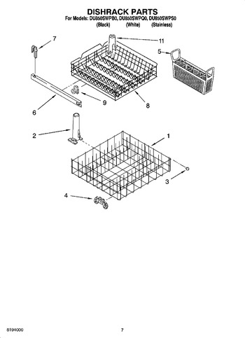 Diagram for DU850SWPB0