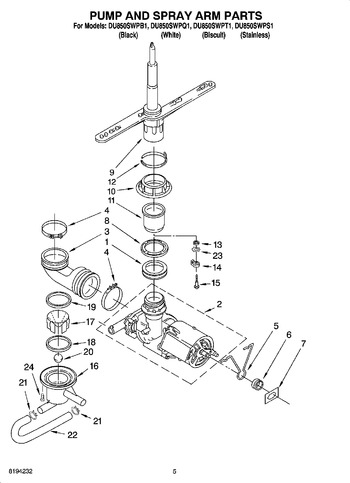 Diagram for DU850SWPT1