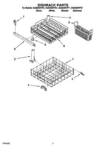 Diagram for DU850SWPT1