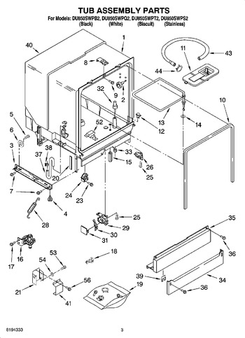 Diagram for DU850SWPT2