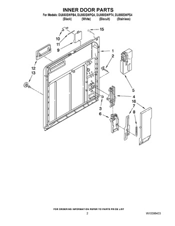 Diagram for DU850SWPT4