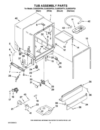 Diagram for DU850SWPT4