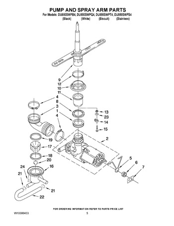 Diagram for DU850SWPT4