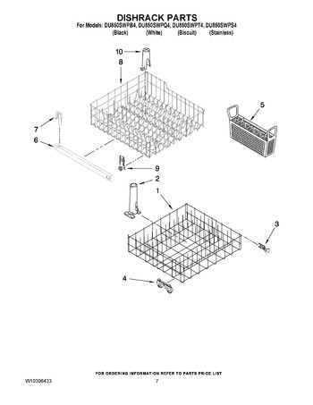 Diagram for DU850SWPT4