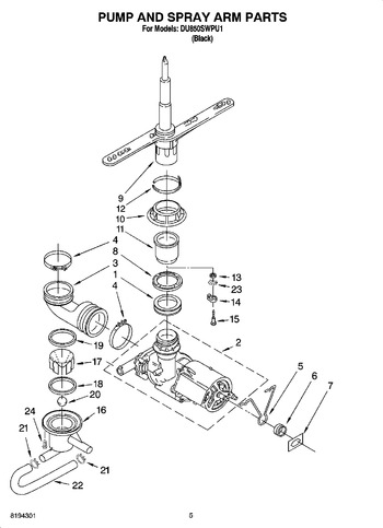 Diagram for DU850SWPU1