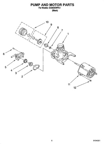 Diagram for DU850SWPU1