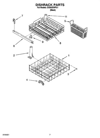 Diagram for DU850SWPU1