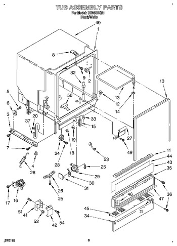 Diagram for DU8550XB1