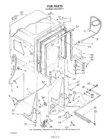 Diagram for DU8550XT1