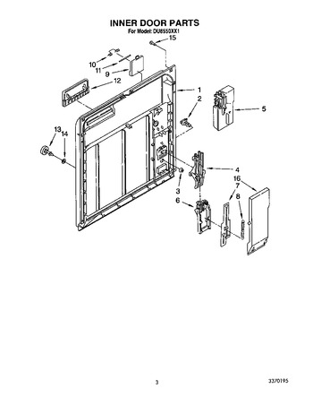 Diagram for DU8550XX1