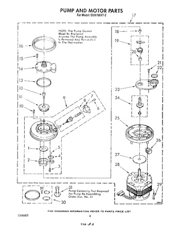 Diagram for DU8700XT2