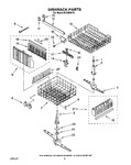 Diagram for 06 - Dishrack, Lit/optional