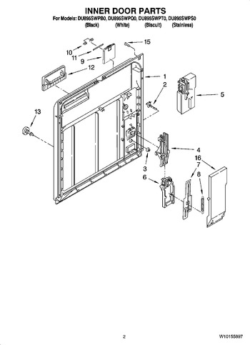 Diagram for DU895SWPB0