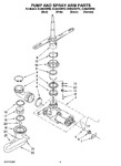 Diagram for 04 - Pump And Spray Arm Parts