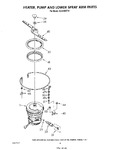 Diagram for 04 - Heater,, Pump And Lower Spray Arm