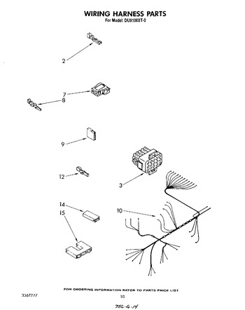 Diagram for DU9100XT0