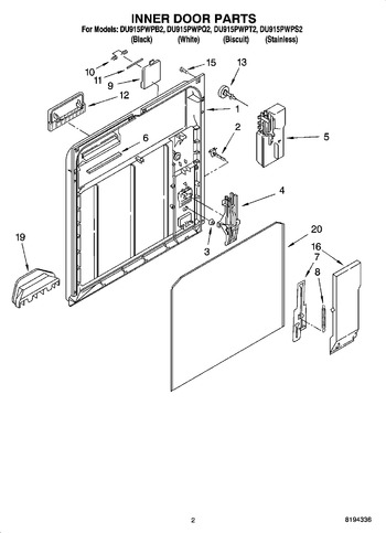 Diagram for DU915PWPT2