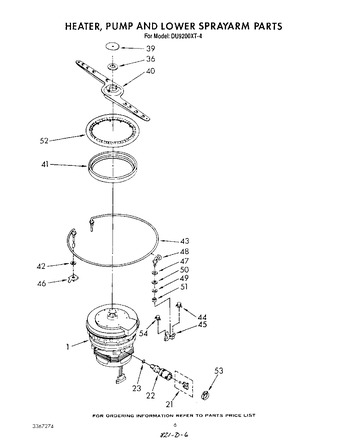 Diagram for DU9200XT4