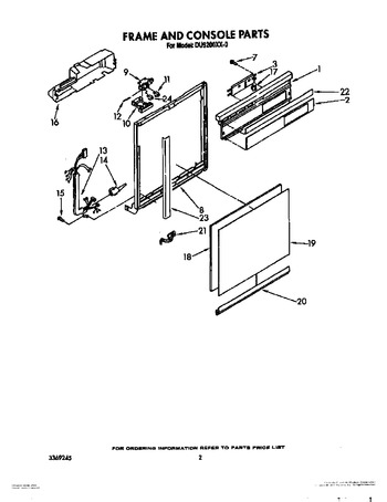 Diagram for DU9200XX0