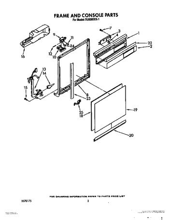 Diagram for DU9200XX1