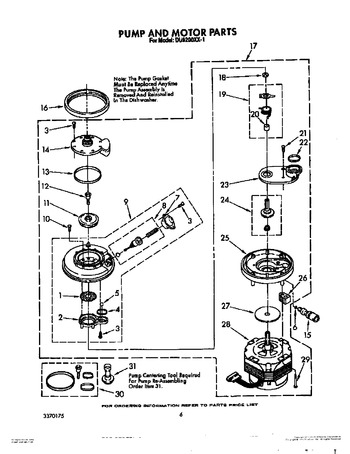 Diagram for DU9200XX1