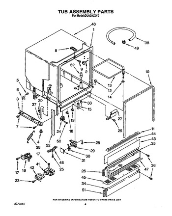 Diagram for DU9200XY0