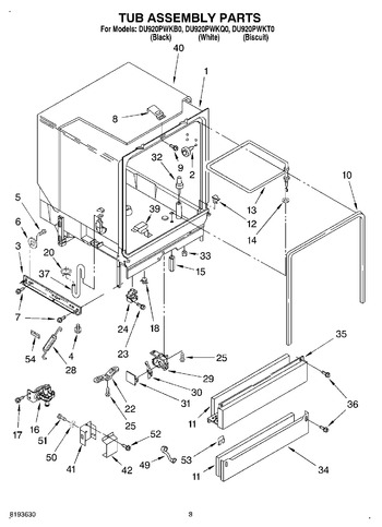 Diagram for DU920PWKT0