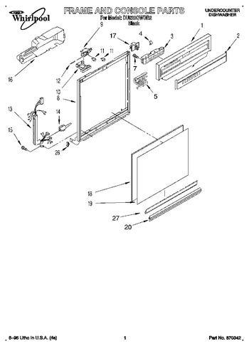 Diagram for DU920QWDB2