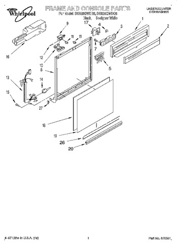 Diagram for DU925QWDQ5