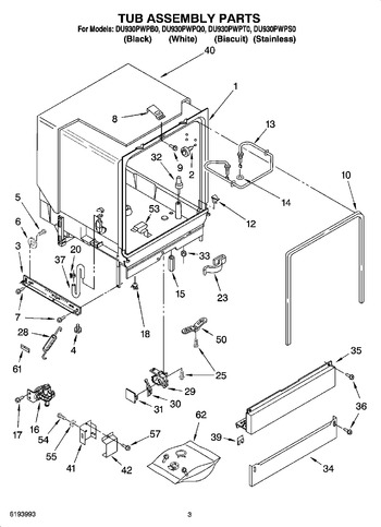 Diagram for DU930PWPS0