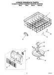 Diagram for 06 - Lower Dishrack Parts, Optional Parts (not Included)