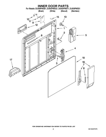 Diagram for DU930PWSQ1