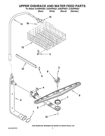 Diagram for DU930PWSQ1