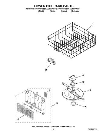 Diagram for DU930PWSQ1