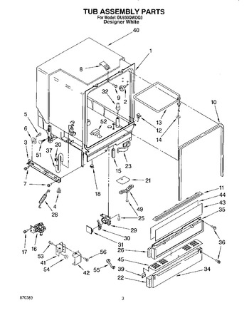 Diagram for DU930QWDQ3