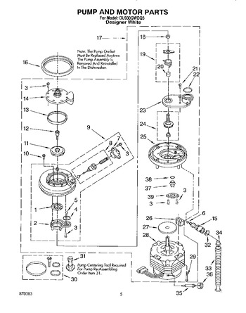 Diagram for DU930QWDQ3