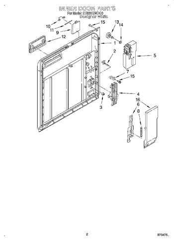 Diagram for DU935QWDQ0