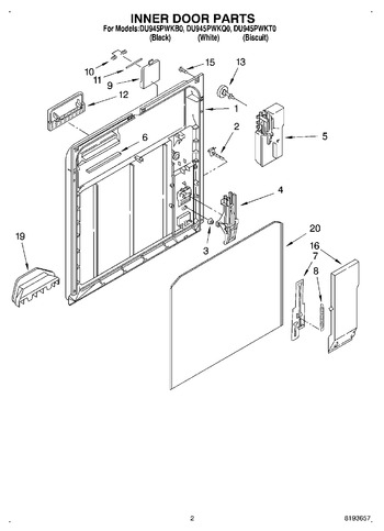 Diagram for DU945PWKQ0