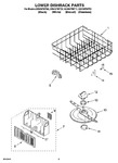 Diagram for 06 - Lower Dishrack Parts, Optional Parts (not Included)