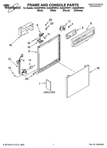 Diagram for DU945PWPS1