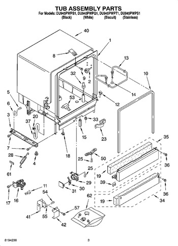 Diagram for DU945PWPS1