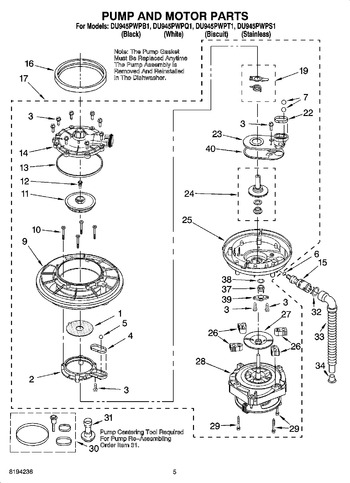 Diagram for DU945PWPS1