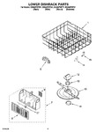 Diagram for 06 - Lower Dishrack Parts, Optional Parts (not Included)