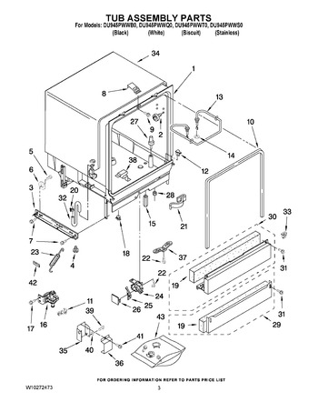 Diagram for DU945PWWQ0