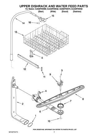 Diagram for DU945PWWQ0