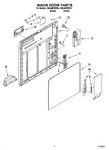 Diagram for 02 - Inner Door Parts