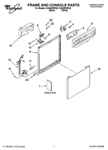 Diagram for DU948PWPB2