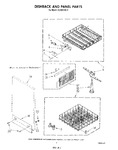 Diagram for 05 - Dishrack And Panel