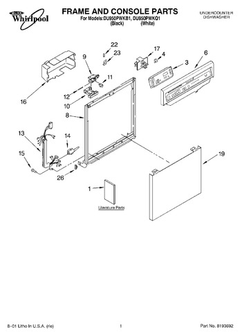 Diagram for DU950PWKB1